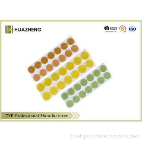Round Industrial Strength Velcro Sticky Dots , Strong Velcr